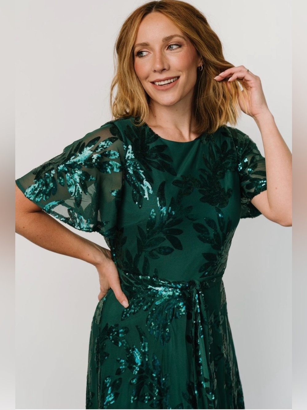 Baltic Born - Muse Sequin Maxi Dress - Picture 2 of 6